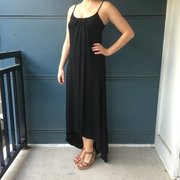 Lanston Knit Spaghetti Strap Scoop Maxi Midi Dress - Picture 2 of 9